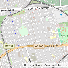 Map of Hull, East Yorkshire