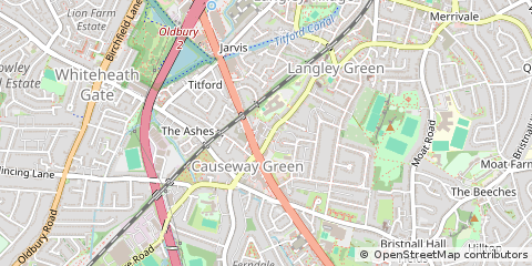Map of Oldbury