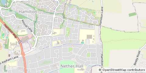 Map of Leicester