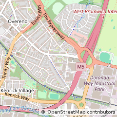 Map of West Bromwich