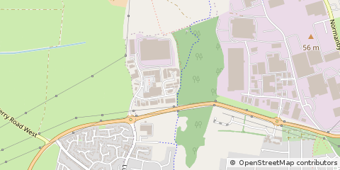 Map of Scunthorpe, North Lincolnshire