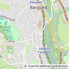 Map of Bargoed