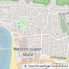 Map of Weston-Super-Mare, North Somerset