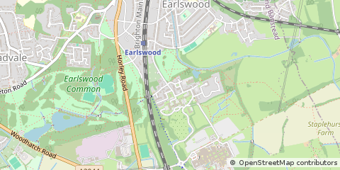 Map of Redhill