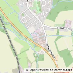 Map of Cambridge, Pampisford