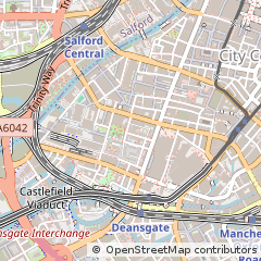 Map of Manchester