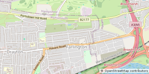 Map of Portsmouth