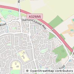 Map of Wokingham