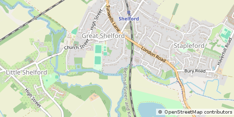 Map of Cambridge, Cambridgeshire
