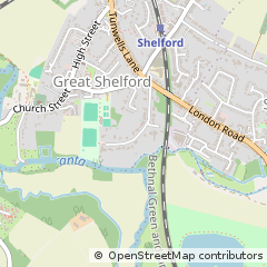 Map of Cambridge, Cambridgeshire