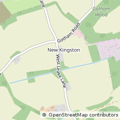 Map of Nottingham