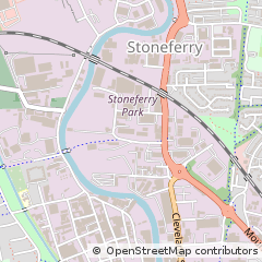 Map of Stoneferry Hull, East Riding of Yorkshire