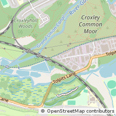Map of Watford, Hertfordshire