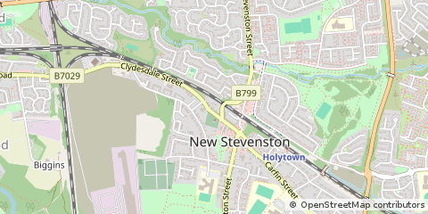 Map of Motherwell