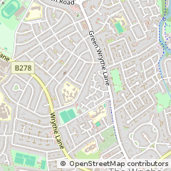 Map of Carshalton, Surrey