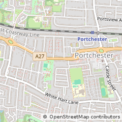 Map of Fareham, Hampshire
