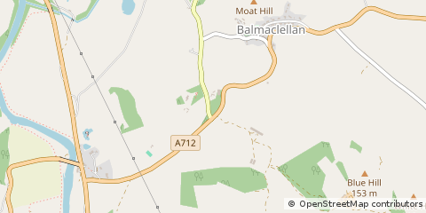 Map of Castle Douglas