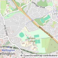Map of Telford, Shropshire