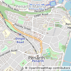 Map of Penarth