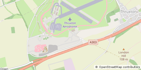 Map of Andover, Hampshire