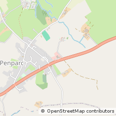 Map of Cardigan, Ceredigion