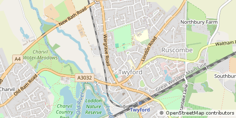 Map of Reading
