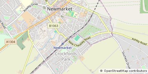 Map of Newmarket
