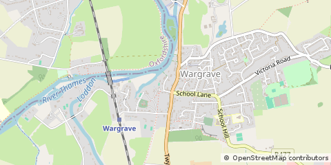 Map of Reading