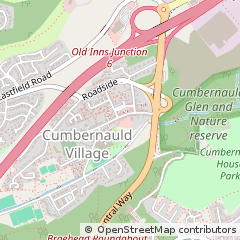 Map of Cumbernauld