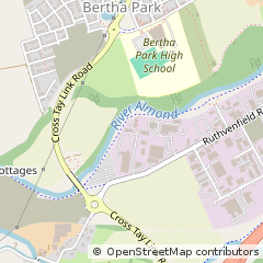 Map of Perth, Perthshire