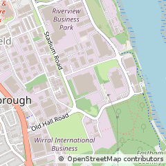 Map of Wirral, Merseyside