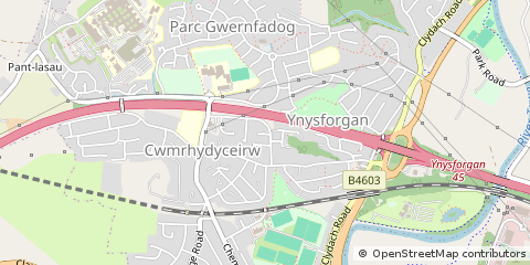 Map of Swansea