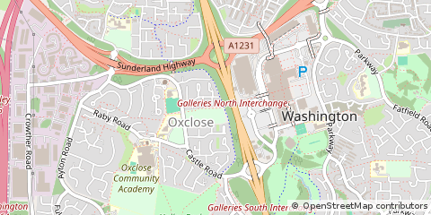 Map of Newcastle