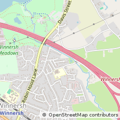 Map of Wokingham