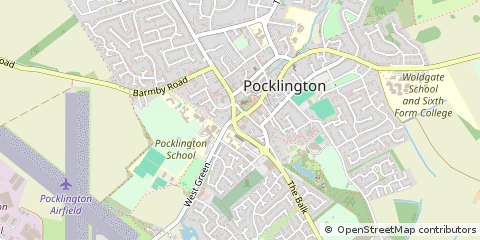 Map of York, East Yorkshire