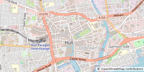 Map of Hull