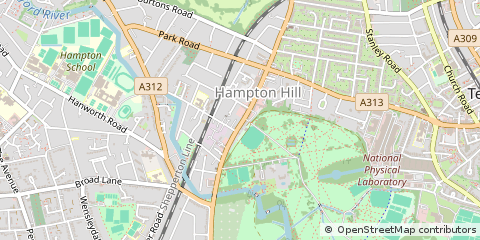 Map of Hampton