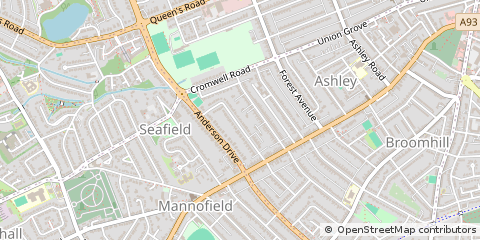 Map of Aberdeen