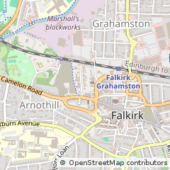 Map of Falkirk