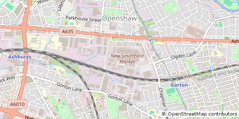 Map of Manchester