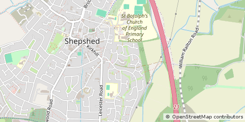 Map of Loughborough