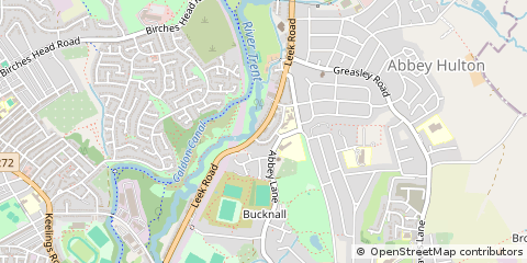 Map of Stoke-on-Trent