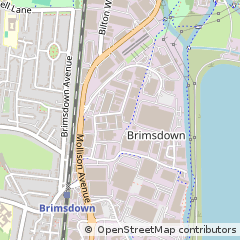 Map of Enfield, Middlesex