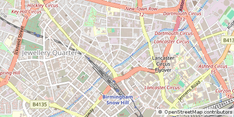 Map of Birmingham