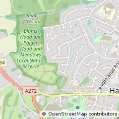 Map of Haywards Heath