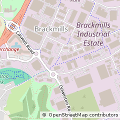 Map of Northampton