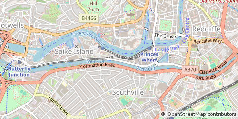 Map of Bristol
