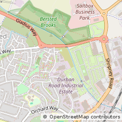 Map of Bognor Regis, West Sussex