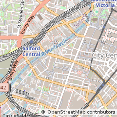 Map of Manchester