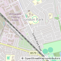 Map of Luton, Bedfordshire